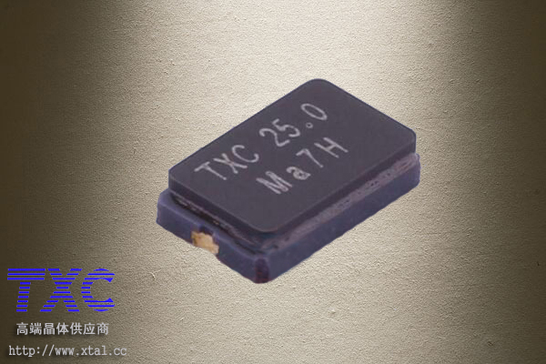 AA25000005晶振 25MHz晶振 ±30ppm 12pF -40~+85℃ TXC晶振现货分销商