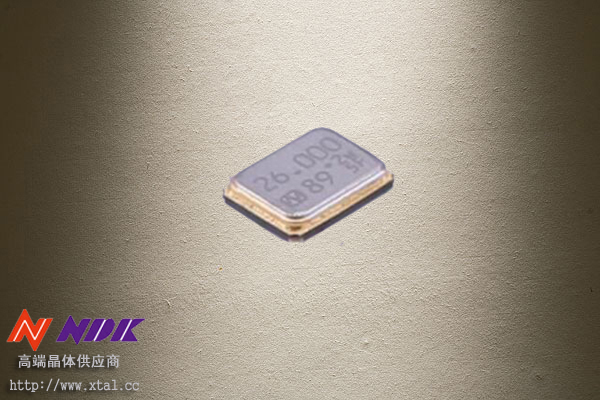 26MHz晶振 NX1612SA-26MHZ-STD-CIS-1 8PF 10PPM NDK晶振 1612封装