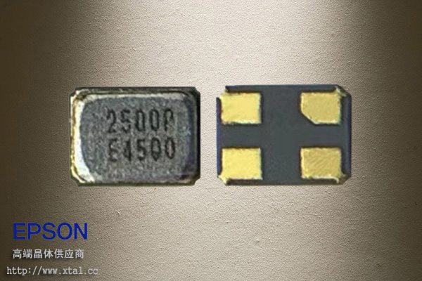 25MHz晶振 FA-118T 1612封装 10PF 50PPM X1E000251011100爱普生/EPSON晶振