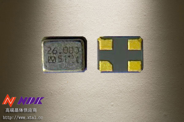 20MHz车规晶振 NX2016GC-20.000MHZ-STD-CZA-1 2PIN 8PF 50PPM NDK晶振