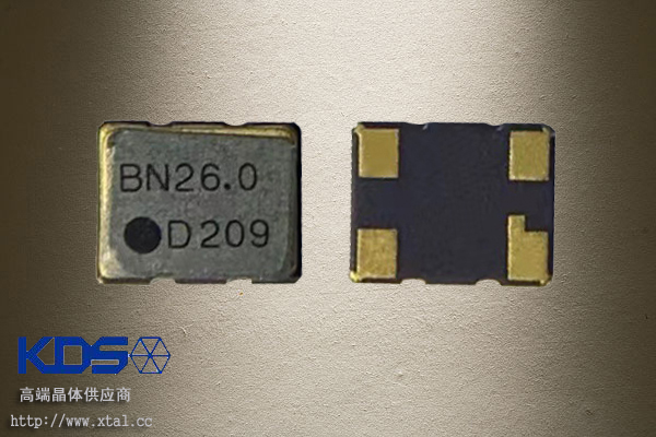 26MHz温补晶振,1XXB26000FDC,DSB221SCL,2520晶振,KDS晶振,TCXO晶振,1.5PPM